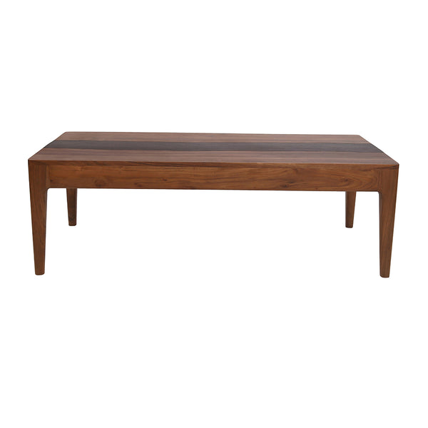 Solid Wood Organic Modern Coffee Table