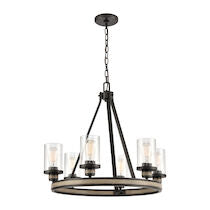 Beaufort 24'' Wide 6-light Chandelier