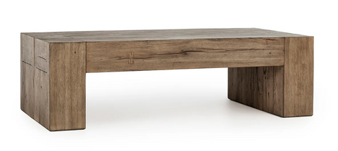 Byron Reclaimed Oak 60" Coffee Table